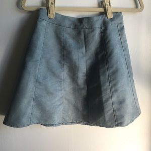 Suede BCBGeneration skirt